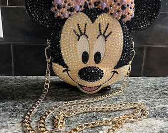 Halloween Inspired Traditional Minnie Mouse Crossbody Purse