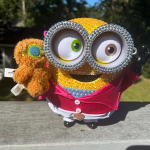 Cubo/monedero de palomitas de maíz deslumbrante inspirado en Minions universal imagen 2
