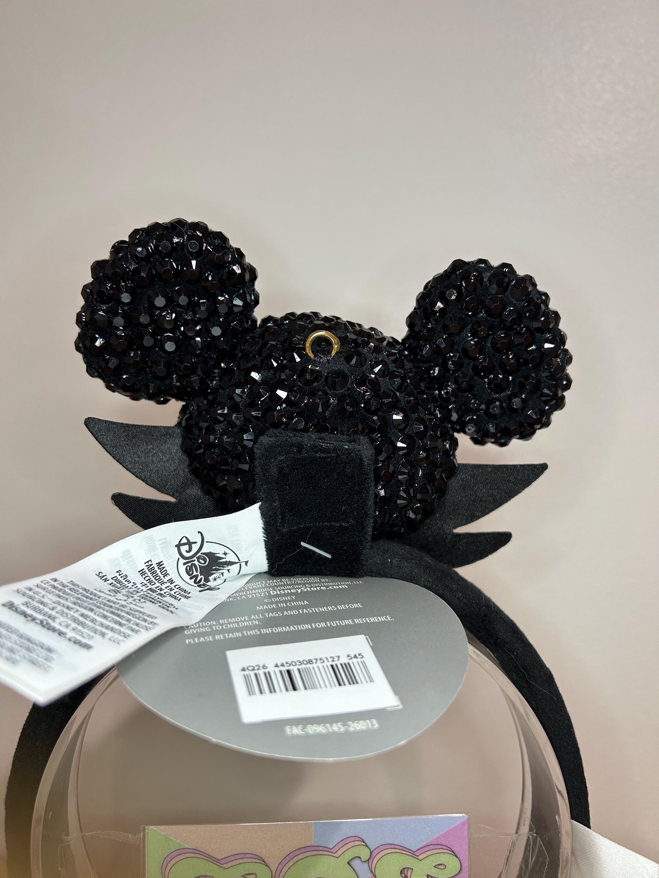 Bedazzled Halloween Vampire Mickey Mouse Inspired Headband Plush