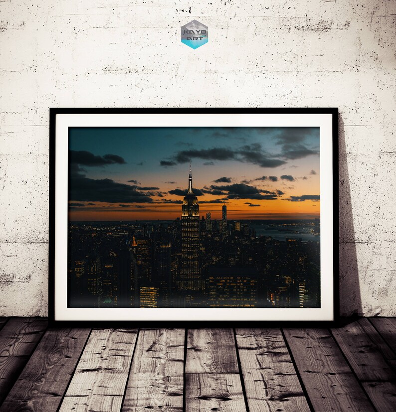 NEW YORK MANHATTEN SKYSCRAPERS GIANT WALL POSTER ART PICTURE PRINT LARGE