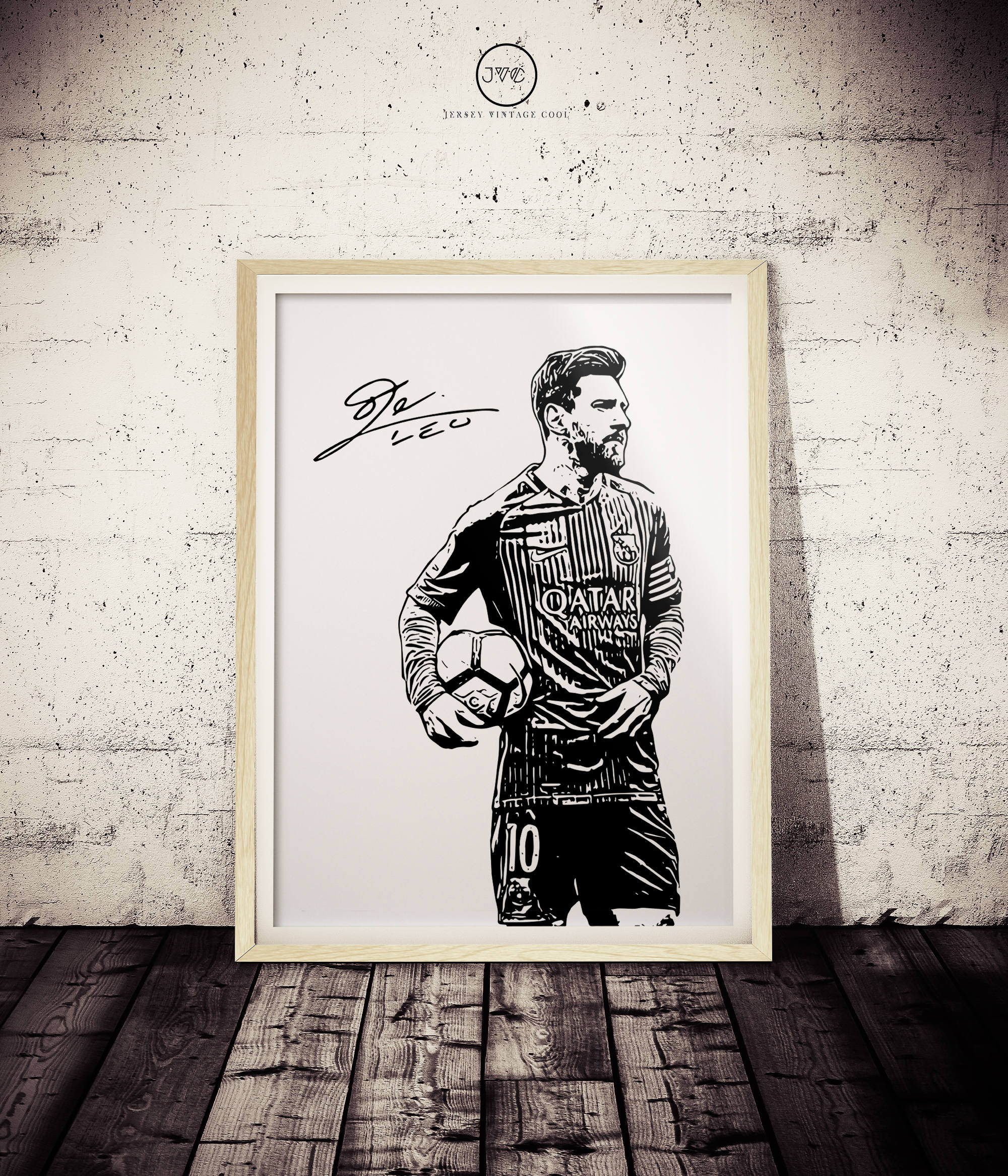 Soccer Superstar Black and White Wall Art Minimalist Poster Etsy