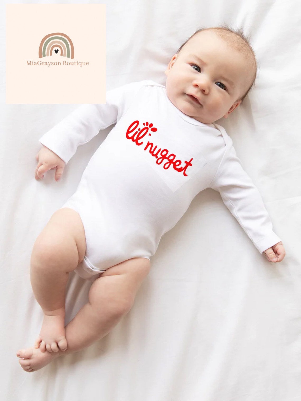 Lil Nugget Onesie® , Pregnancy Announcement , Little Brother Onesie