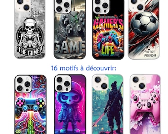 Coque Fold 6 et 7 game gamer boy girl panda angry cyber electro avec prénom