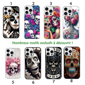 Coque + Cordon Honor 200 400 70 90 Magic 5 6 7 LITE PRO X7A X9A X6B X6 halloween mort calavera mexicaine humour gamer skull et film hydrogel