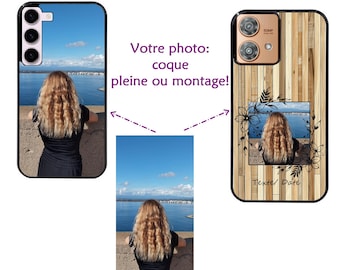 Coque + Cordon Nothing Phone 2A 3 3A LITE photo cadre polaroid mariage vacances bébé chat chien et film hydrogel