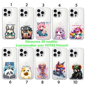 Estuche + Cordón A04S A05S A12 A13 A14 A15 A22 A25 A32 A34 A35 A52 A53 A54 A55 en 4G 5G panda unicornio kawaii corazón samurái anime navidad nombre