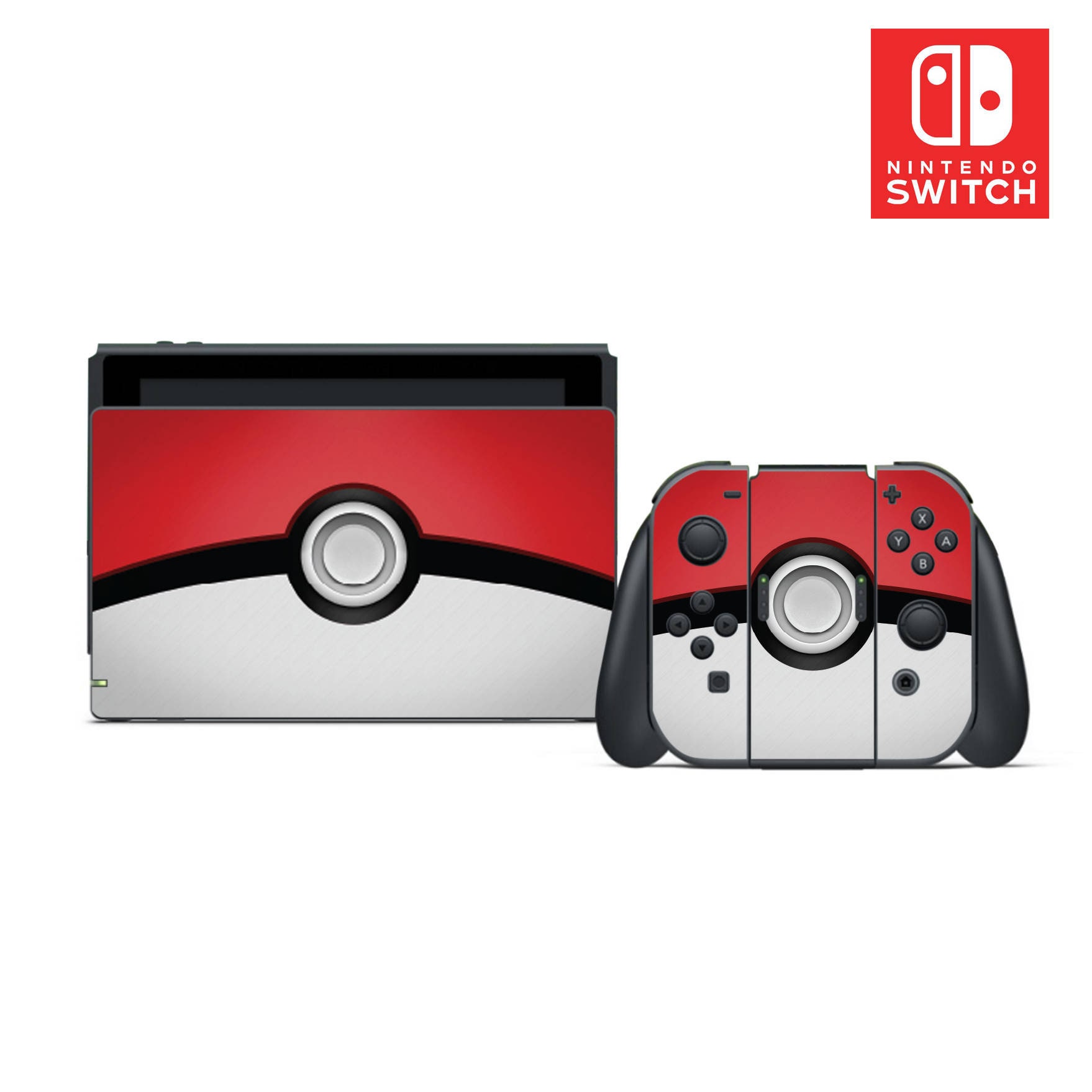 Pokémon Pokeball Vinyl Skin Set for Nintendo Switch Etsy