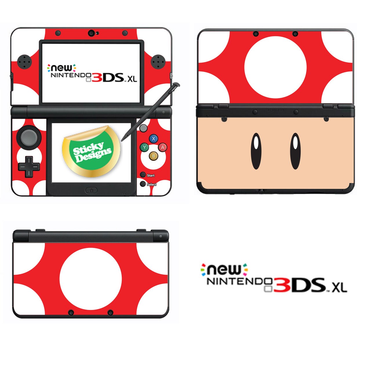 Mario Toad Vinyl Skin Sticker for Nintendo DS Lite/dsi/dsi - Etsy