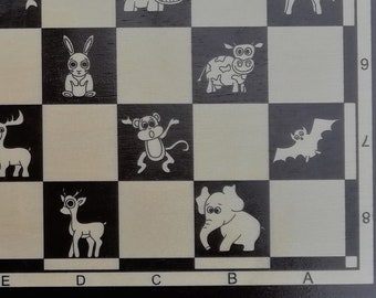 2in1 Vouwen Schaakspel Houten Bordspel Schaakspel Set Crafted Chessmen Checker voor kinderen