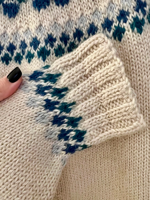 Handmade Cottage Core Sweater - image 4