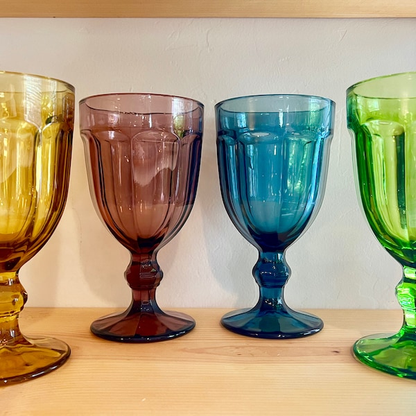 Iced Tea Goblets Etsy