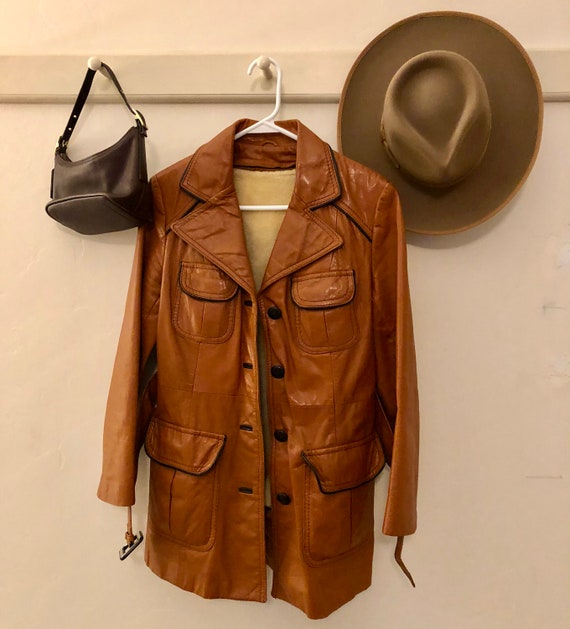 Vintage Leather and Shearling