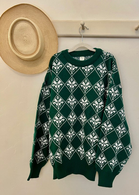 Vintage Made in Italy Green Sweater