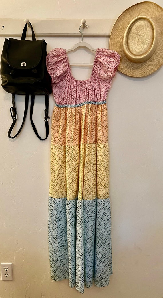Vintage Tiered Dress - image 1