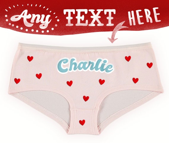 custom panties