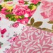 Handmade Patchwork Quilt Rose Garden Pink Green and Cream - Etsy