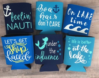 picture Summer Funny Koozie Koozie Sayings summer party koozies etsy