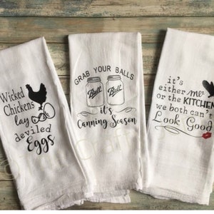 Kitchen Towel/FlourSack/Tea Towel/Funny