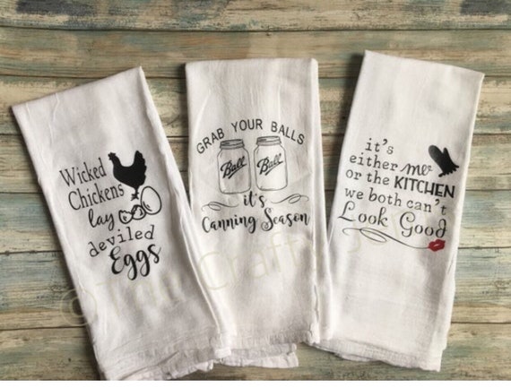 Kitchen Towel Funny Kitchen Towel Chickens Funny Kitchen 