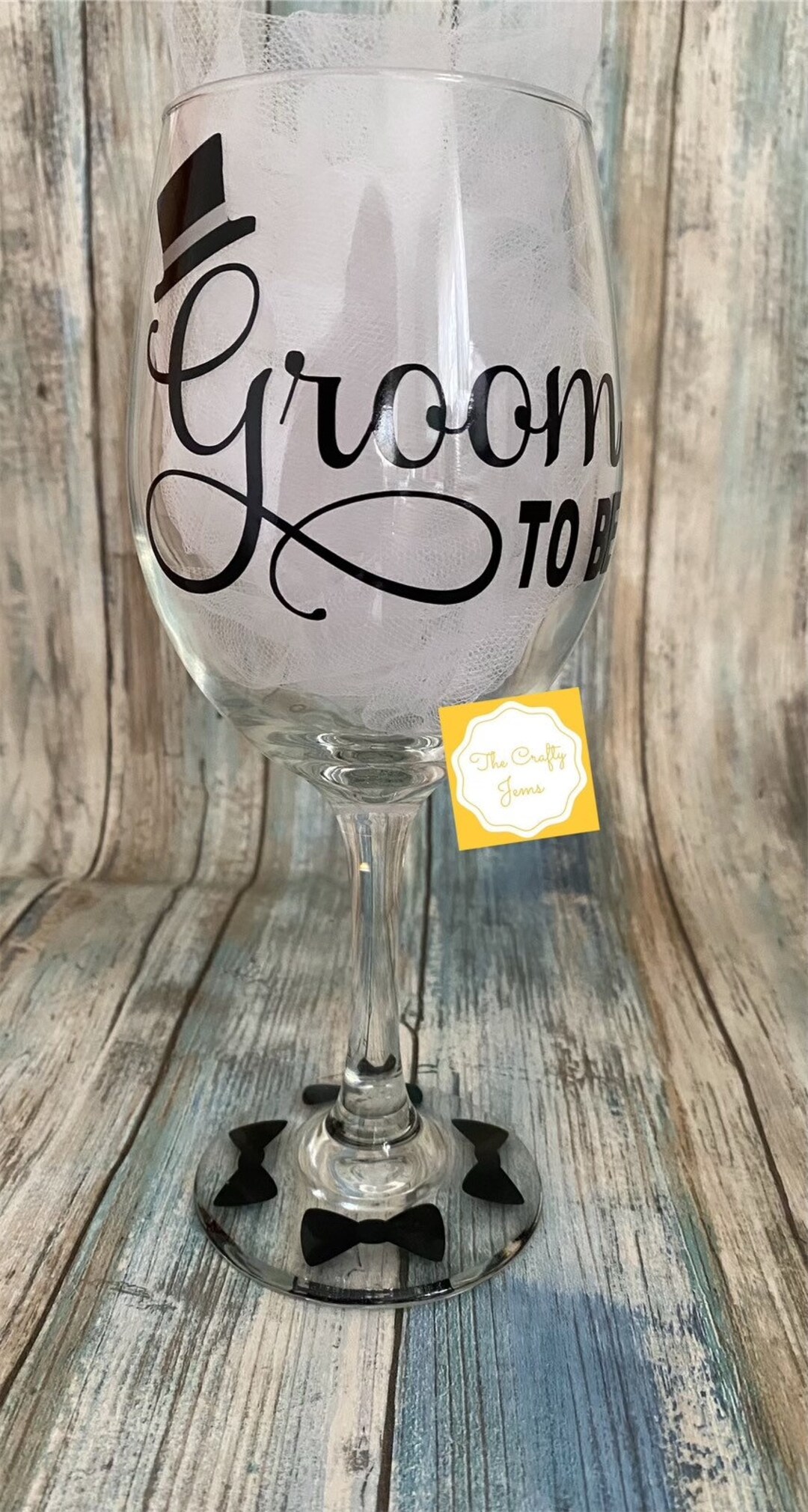 Groom Wine Glass main image 0