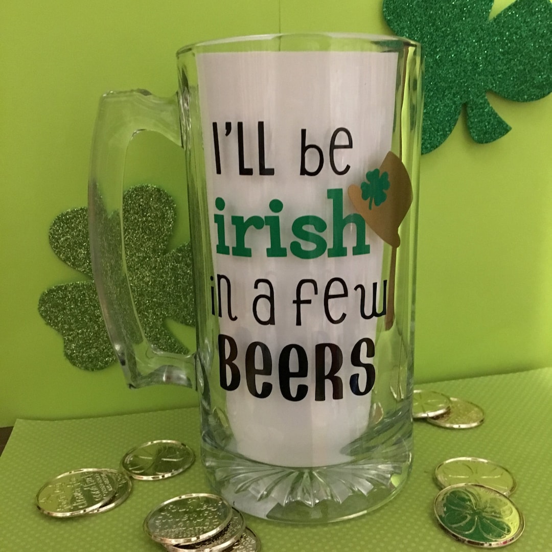 happy st patricks day beer mug