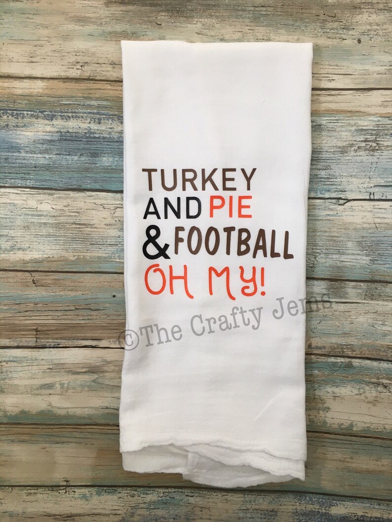 Fall Thanksgiving Kitchen Towels/Flour Sack/Tea Towels | Etsy