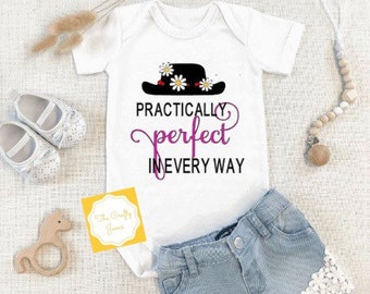 Baby Bodysuit - Practically Perfect in Every Way