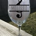 Personalized 20 Oz Wine Glass-music Notes - Etsy
