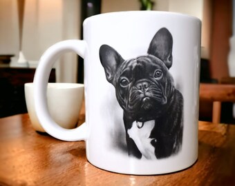 French Bulldog - Coffee tea mug with dog