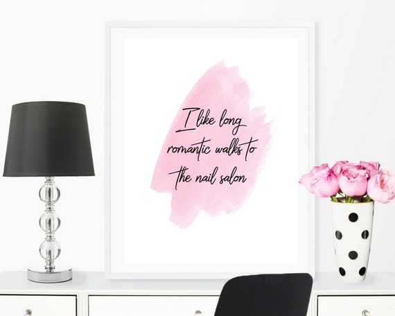 Makeup Wall Decor Etsy