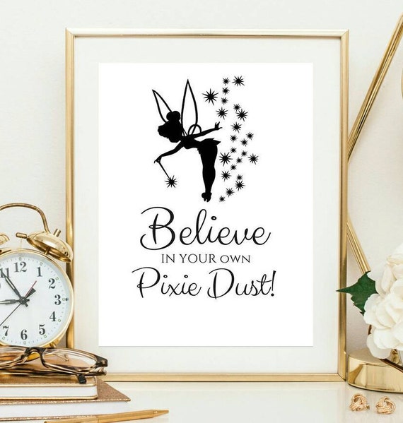 Tinkerbell Tinkerbell Peterpan Peterpan Zitat Etsy