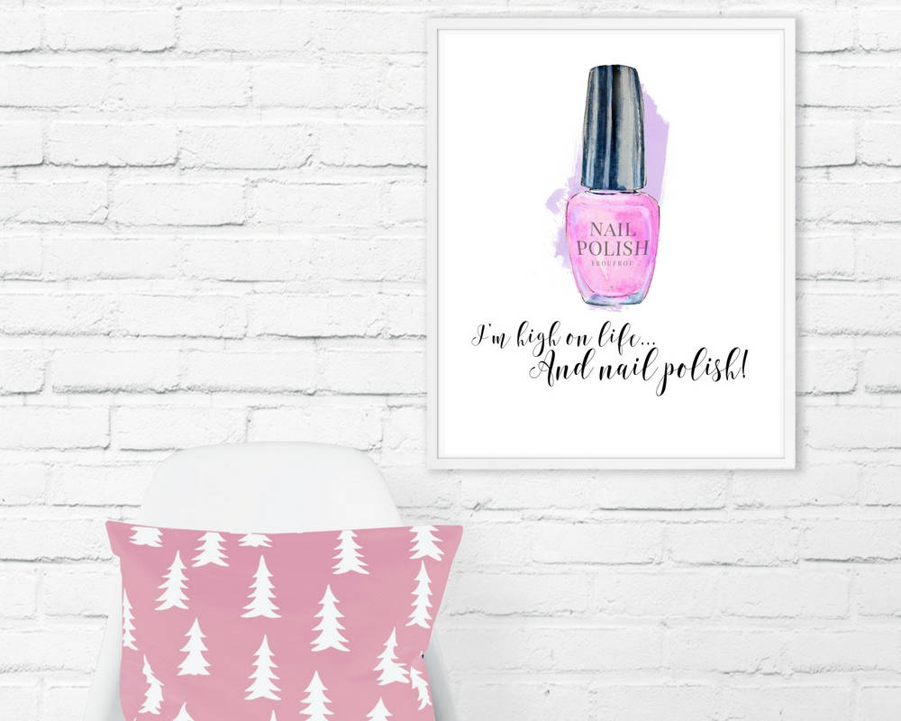 Handwritten Quote On Lovely Pink Nails A Romantic Holiday Manicure Vector,  Postcard, Cartoon, White PNG and Vector with Transparent Background for  Free Download