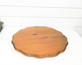 Retro Sonic Woodgrain Lazy Susan