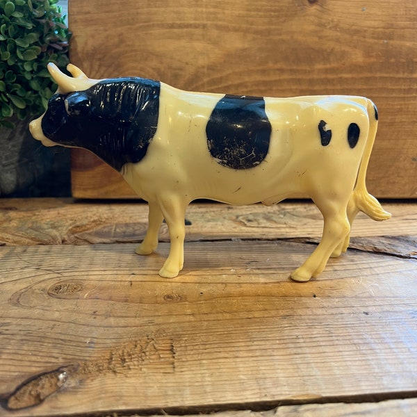 Vintage cow plastic bull nylint Hong Kong toy