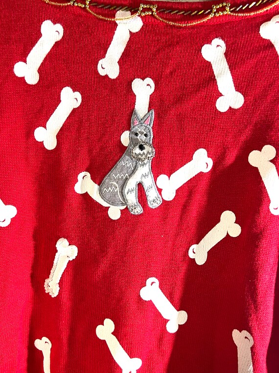Ensemble De Motifs Sans Couture En Tricot De Noël Collection De Bordures De Noël Bleu Et Rouge