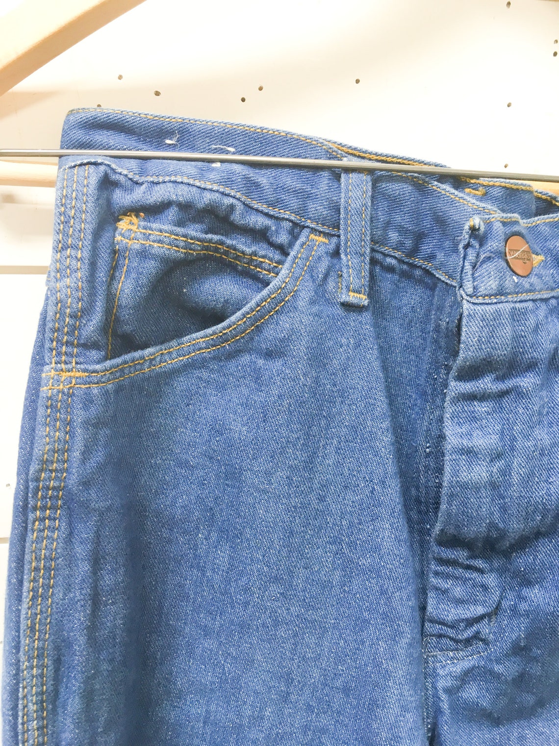 Vintage Jeans Wrangler Retro Cowboy Denim Blue Jeans 30 Long | Etsy Canada