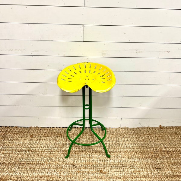 John Deere Tractor Seat Stool Etsy