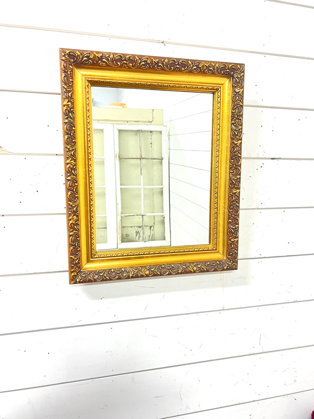 Vintage Gold Mirror Wood Wall Decor Regency Heritage Gallery - Etsy