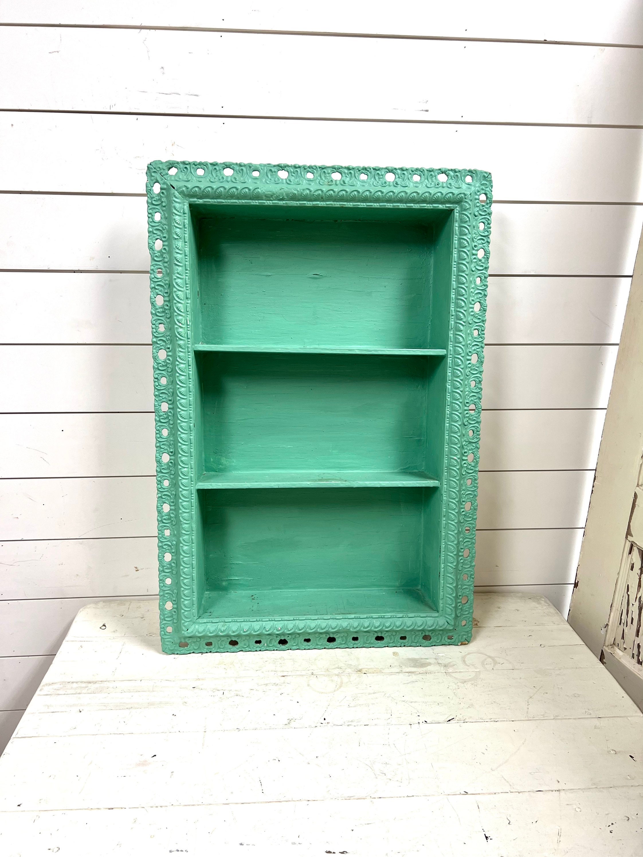 Vintage Shelf Wood Wall Display Decor Etsy