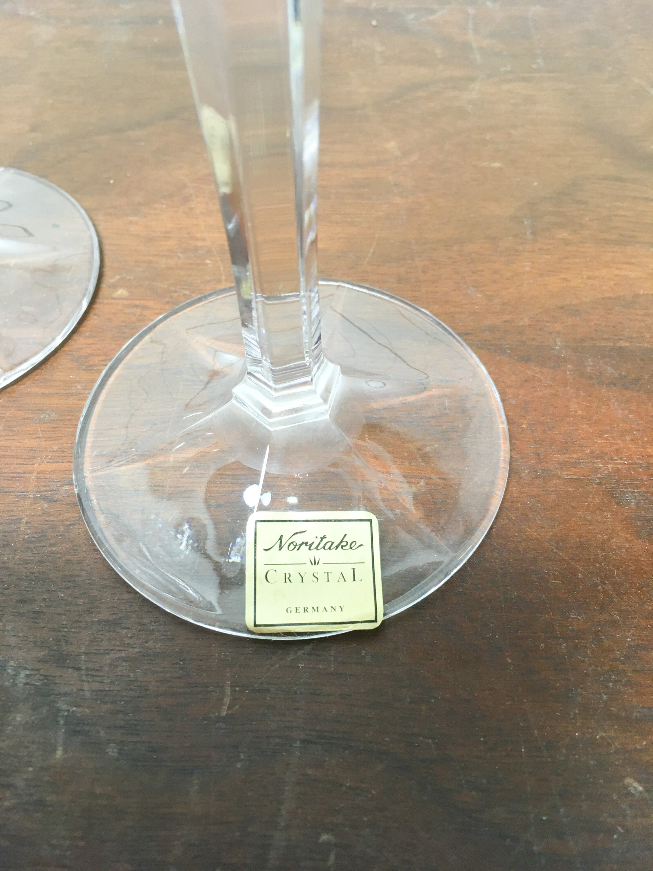 Vintage Candle Holders Noritake Crystal Germany Decor Wedding Etsy