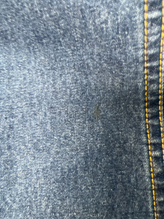 Vintage denim skirt blue jean long bagatelle size… - image 8