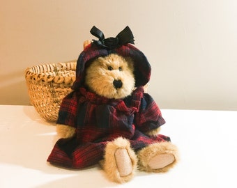 Vintage teddy bear Boyd's bear toy gift decor stuffed animal