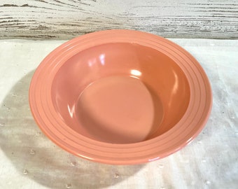 Vintage pink bowl hazel atlas platonite moderntone replacement serving bowl