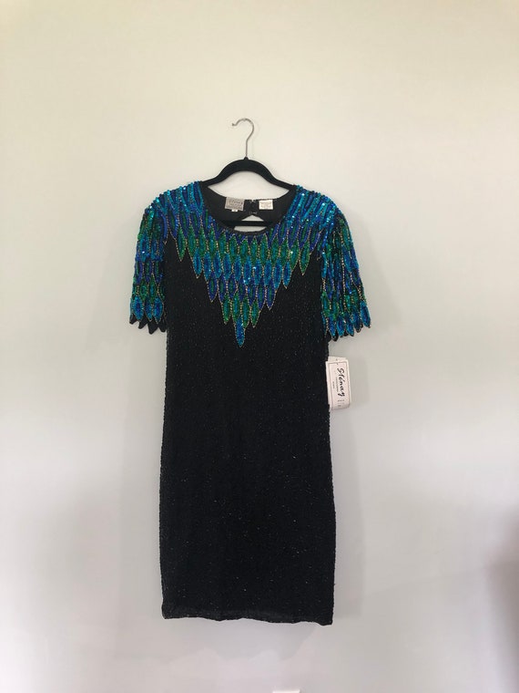 Vintage Sequin Dresss Stenay With ...