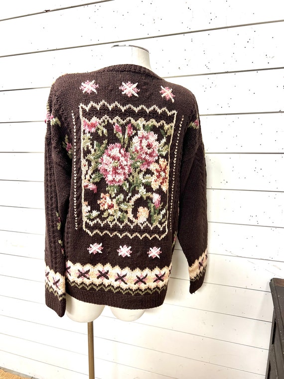 Vintage cardigan sweater portraits northern isles… - image 2