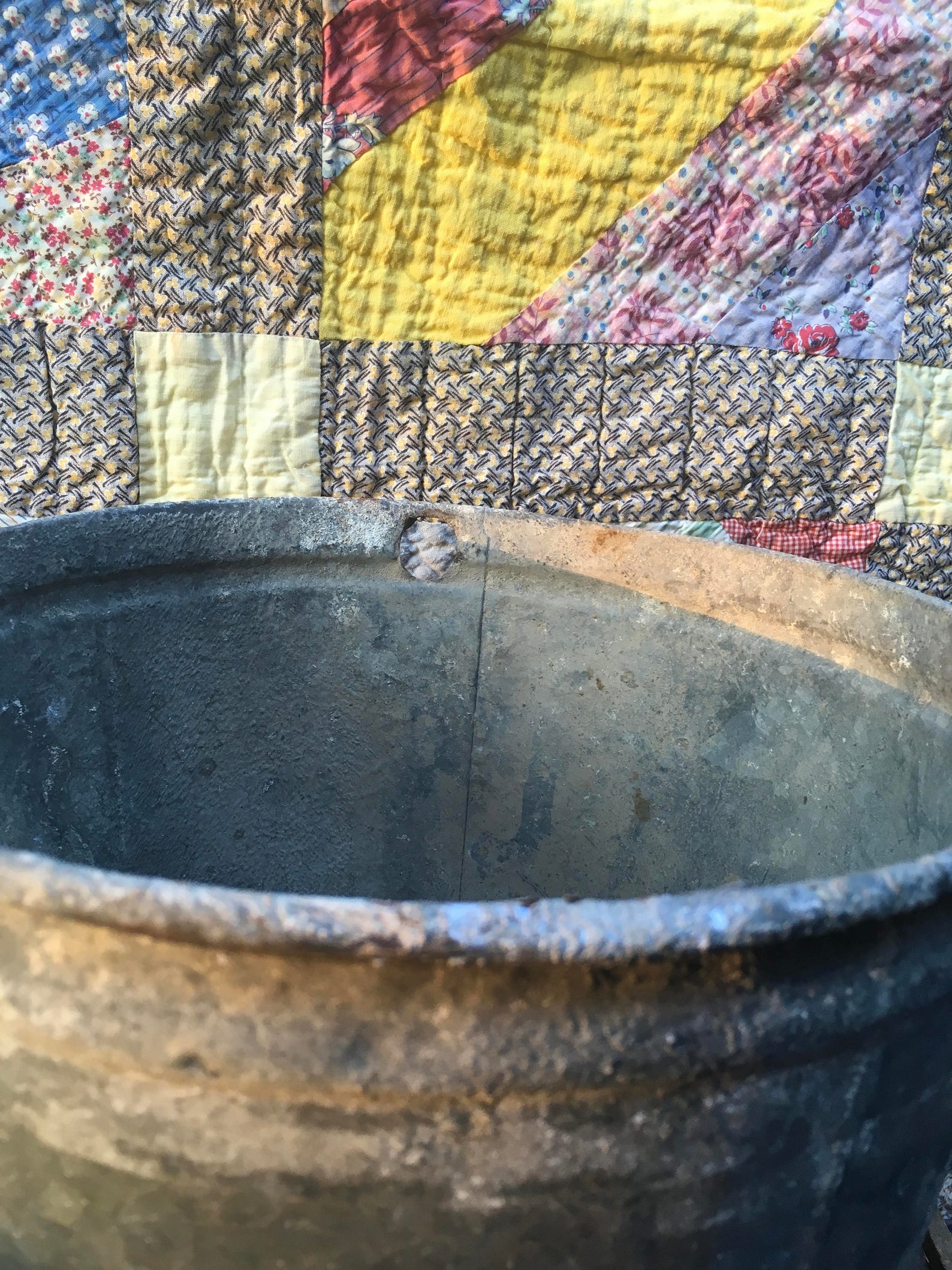 Vintage Bucket Galvanized Sap Vermont Sap Bucket Maple Syrup Etsy