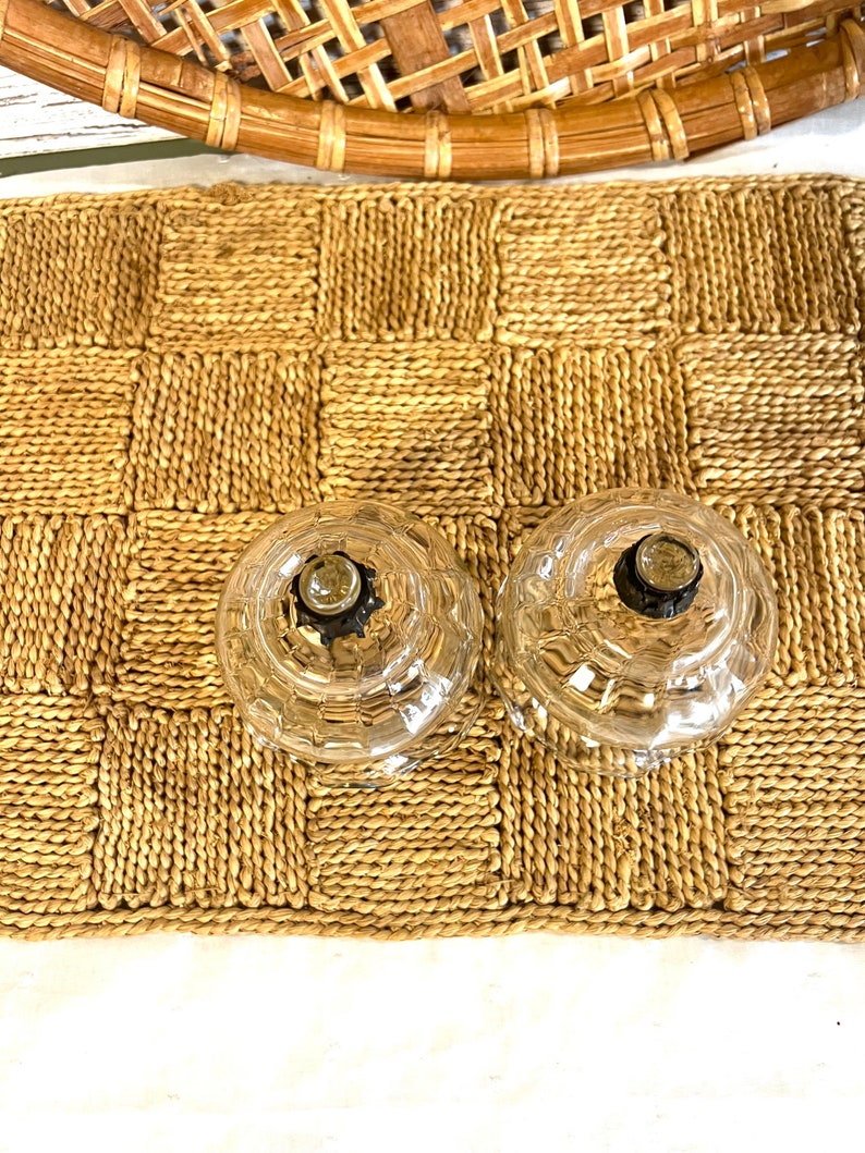 Vintage Candle Sconce Glass Clear Ruffle Edge Replacement Etsy