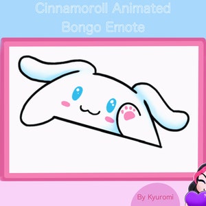 Animated Cinnamon Puppy Bongo Emote Twitch Discord