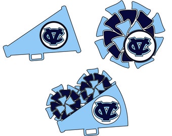 Car Decal CV Cheer - Pick up ONLY!!