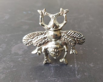 Silver Busy Bee Bumblebee Drawer Knob Drawer Handle Cupboard knob